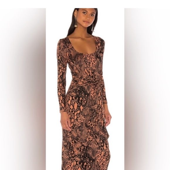 L’academie Animal Print dress NWT - Picture 1 of 5